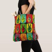 Peace Canvas tas (Dichtbij)