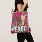 Peace Canvas tas (Dichtbij)