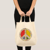 Peace Canvas tas (Voorkant (product))