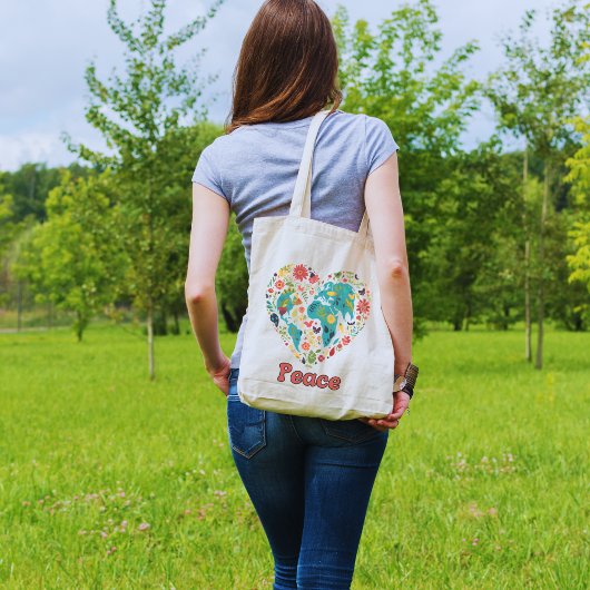 Peace Canvas tas