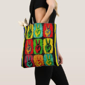 Peace Canvas tas (Dichtbij)