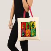 Peace Canvas tas (Voorkant (product))
