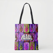 Peace Canvas tas (Voorkant)