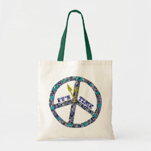 Peace canvas tas