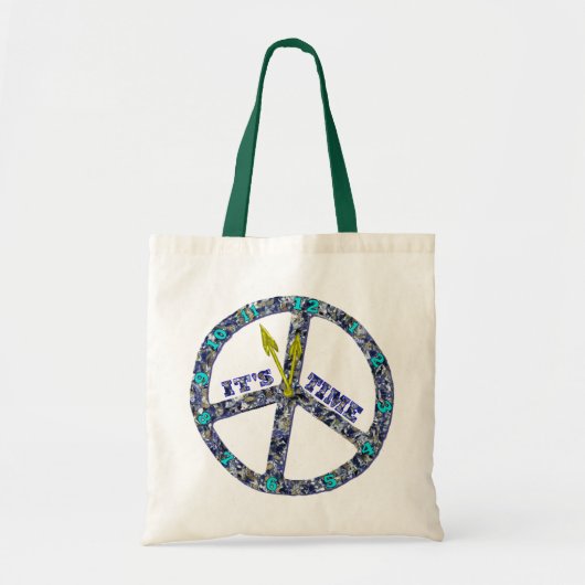 Peace canvas tas (Voorkant)