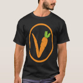 Peace Carrot T-shirt (Voorkant)