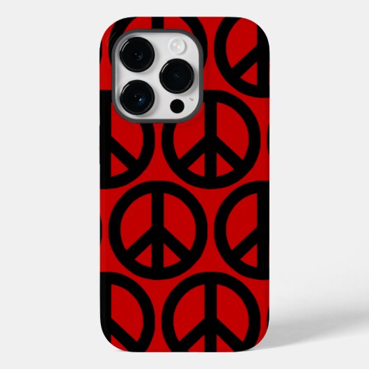 Peace Case-Mate iPhone Case (Achterkant)