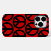 Peace Case-Mate iPhone Case (Achterkant (horizontaal))