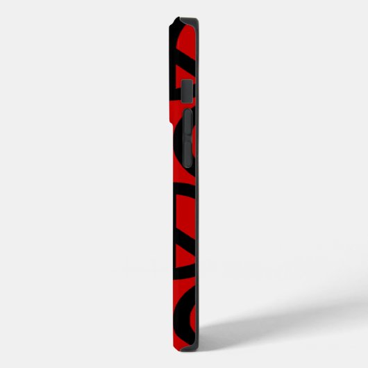 Peace Case-Mate iPhone Case (Achterkant / Links)