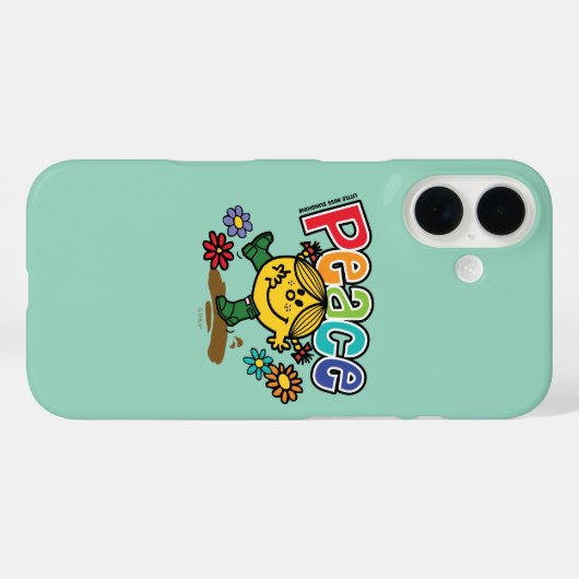 Peace Case-Mate iPhone Case (Achterkant (horizontaal))