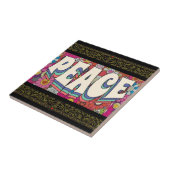 Peace Ceramic TIle Tegeltje (Zijkant)