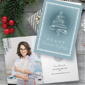 Peace Cheer Joy Sparking Kerstmis Business Feestdagen Kaart