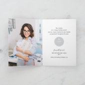 Peace Cheer Joy Sparking Kerstmis Business Feestdagen Kaart (Binnen)