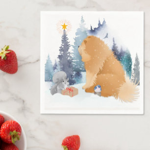 PEACE Chow hondenpapieren servetten