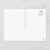 PEACE Chow hondenvakantie briefkaarten (Achterkant)