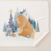 PEACE Chow hondenvakantie Sherpa Deken