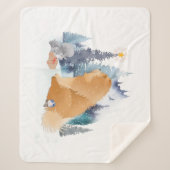 PEACE Chow hondenvakantie Sherpa Deken (Voorkant)