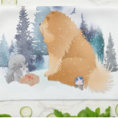 PEACE Chow hondenvakantie Theedoek