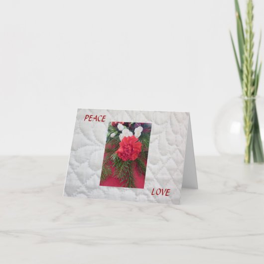 Peace Christmas Card 2 Kaart (Voorkant)