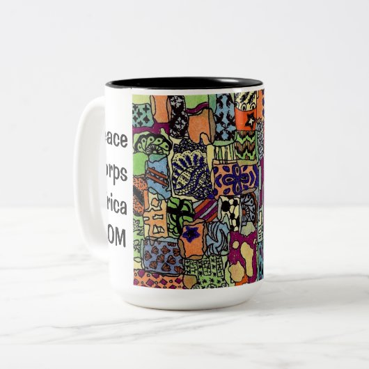 Peace Corps Africa Mam Mok (Voorkant links)