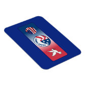 Peace Corps Dove Shield Magneet (Rechterzijde)