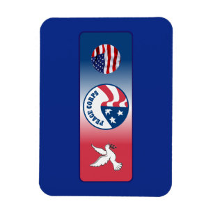 Peace Corps Dove Shield Magneet