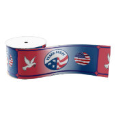 Peace Corps Dove Shield Ribbon Grosgrain Lint (Spoel)