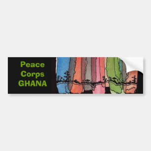 Peace Corps Ghana Bumpersticker