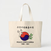 Peace Corps Korea Jumbo Tas (Voorkant)