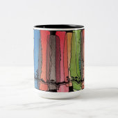 Peace Corps Mam-Mok Tweekleurige Koffiemok (Center)