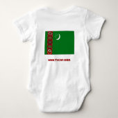 Peace Corps-pap Romper (Achterkant)