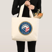 Peace Corps Universal Rope Shield Grote Tote Bag (Voorkant (product))