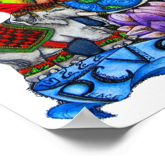 Peace Corps-vrijwilliger - Thailand Poster (Hoek)