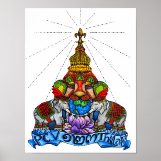 Peace Corps-vrijwilliger - Thailand Poster