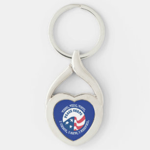 Peace Corps VV Shield Sleutelhanger