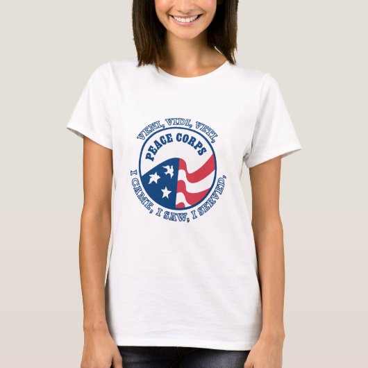 Peace Corps VV Shield T-shirt (Voorkant)
