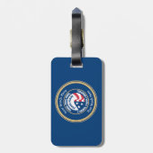 Peace Corps VV Universal Shield Bagagelabel (Achterkant verticaal)
