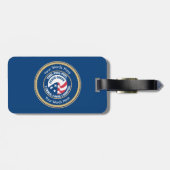 Peace Corps VV Universal Shield Bagagelabel (Achterkant horizontaal)