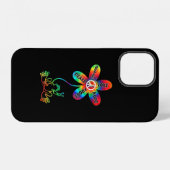 Peace Courage Love Hope Frogs Hippie iPhone Hoesje (Achterkant horizontaal)