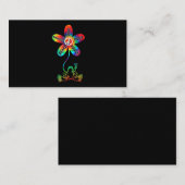 Peace Courage Love Hope Frogs Hippie Visitekaartje (Voorkant / Achterkant)