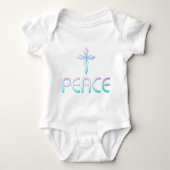 Peace Cross Christelijk Romper (Voorkant)