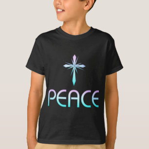 Peace Cross Christelijk T-shirt