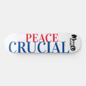 PEACE CRUCIAL Skateboard (Horizontaal)