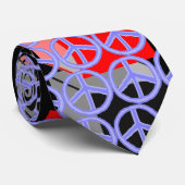 Peace Cubes Necktie Stropdas (Opgerold)