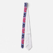 Peace Cubes Necktie Stropdas (Achterkant)