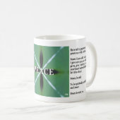 Peace Cup Koffiemok (Voorkant rechts)