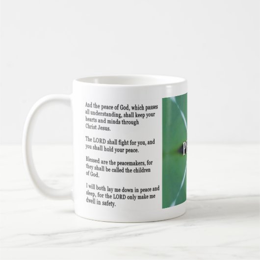 Peace Cup Koffiemok (Links)