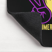 Peace Cure Love Heimerheimer's Bewustzijn Muismat (Hoek)