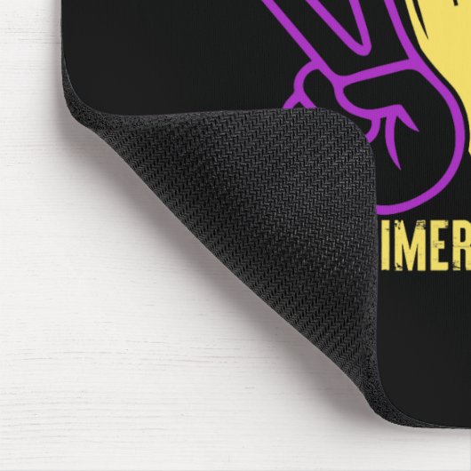 Peace Cure Love Heimerheimer's Bewustzijn Muismat (Hoek)