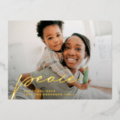 Peace Custom prettige feestdagen foto's kerst (Voorkant)